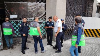 Se desploma un elevador en edificio del Tribunal Federal de Conciliación y Arbitraje (Video)