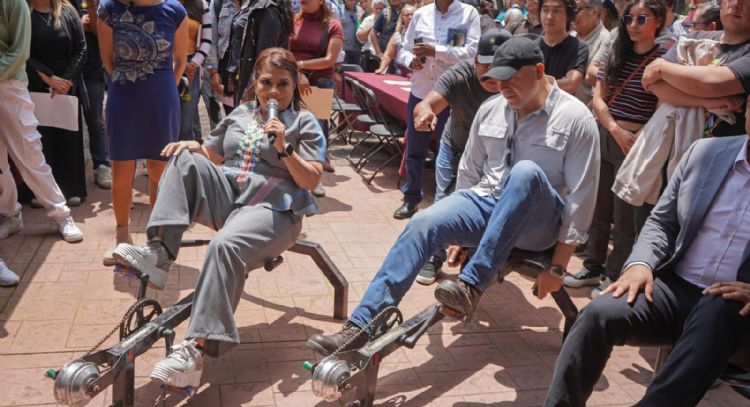 Clara Brugada dice que intentará recuperar las estatuas de Fidel Castro y el “Che” Guevara