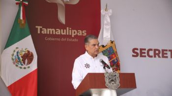 Gobernador Américo Villarreal toma protesta al nuevo secretario de Seguridad Pública de Tamaulipas