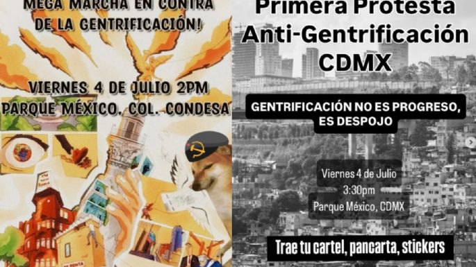 Convocan a la primera protesta contra la gentrificación en CDMX: esto se sabe