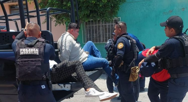 Balacera y persecución en Jiutepec; hay seis detenidos