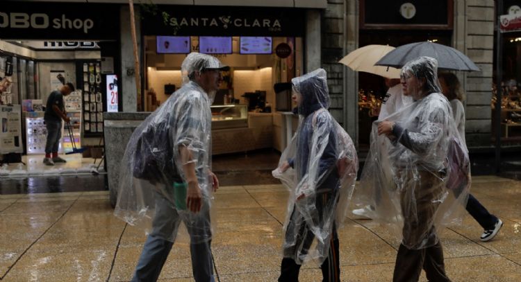 Lluvias puntuales muy fuertes el jueves en 14 entidades