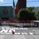 “Espiar no es buscar”: Familiares de desaparecidos clausuran simbólicamente la Cámara de Diputados