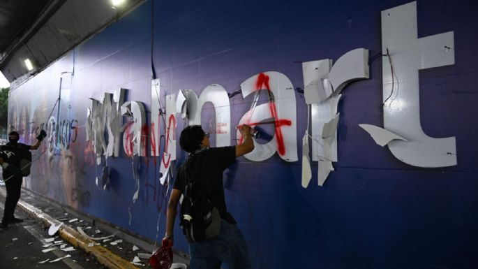 Vandalizan el MUAC en nueva marcha contra gentrificación (Fotos y Video)