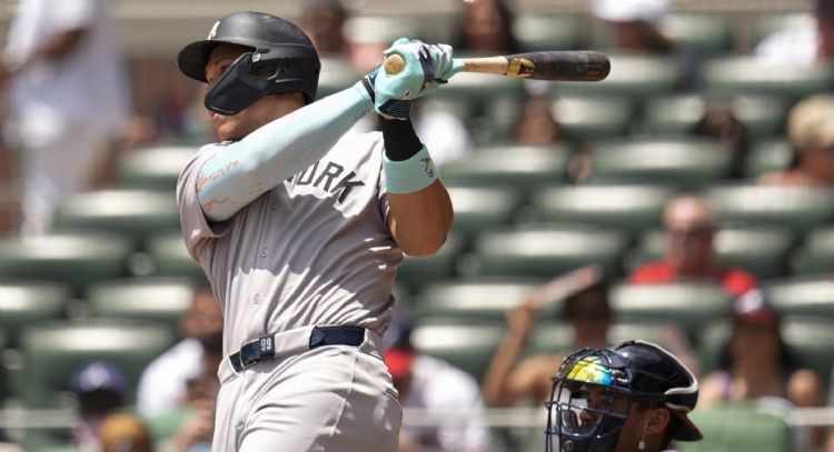 Aaron Judge iguala a A-Rod con su jonrón 351 para los Yankees en victoria de 4-2 sobre los Bravos