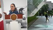 Foto ilustrativa de la nota titulada: Son prácticas "fascistas e intolerantes": Sheinbaum condena destrozos en el MUAC y librería