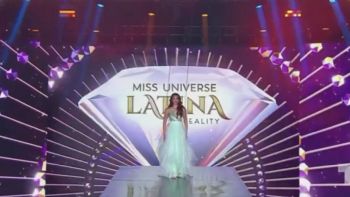 Concursante de Miss Universe Latina sufre aparatosa caída antes de la final (Video)