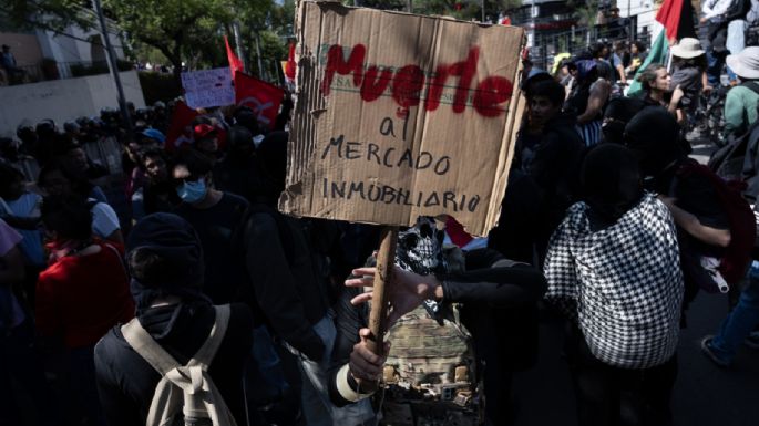 Manifestantes rechazan plan de Brugada contra la gentrificación: “es solo un curita” (Video)