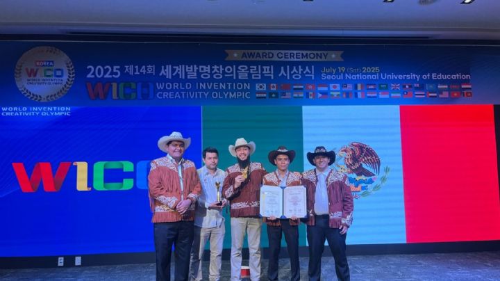 Triunfo histórico: conquistan estudiantes tamaulipecos oro y Grand Prize en WICO 2025