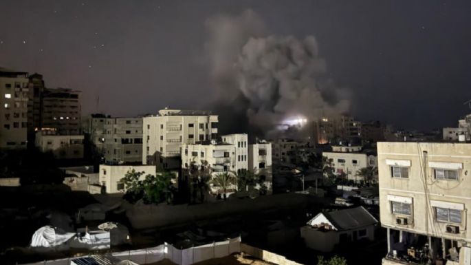 Mueren siete palestinos, entre ellos un niño y una embarazada, en un bombardeo de Israel contra Gaza