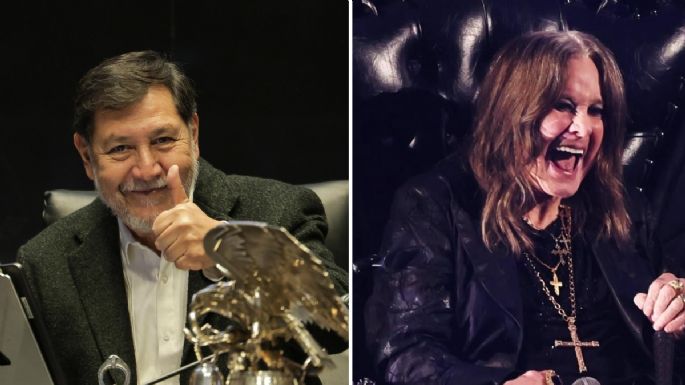 De pie y con un minuto de aplausos, el Congreso de la Unión honra a Ozzy Osbourne (Video)