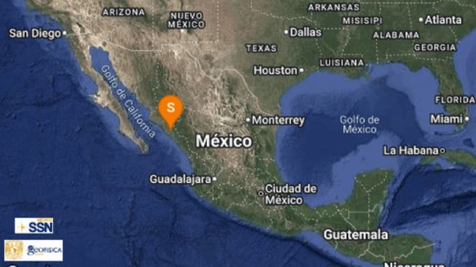 Sismo de magnitud 4.6 sorprende a los habitantes de Culiacán