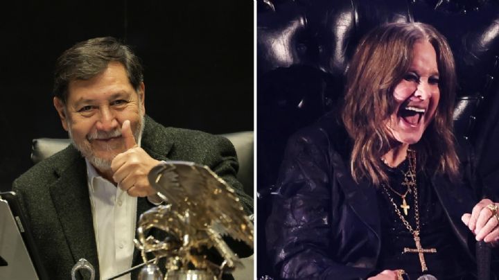 De pie y con un minuto de aplausos, el Congreso de la Unión honra a Ozzy Osbourne (Video)