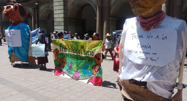 Comunidades y organizaciones exigen cancelar concesiones mineras en los Valles Centrales de Oaxaca