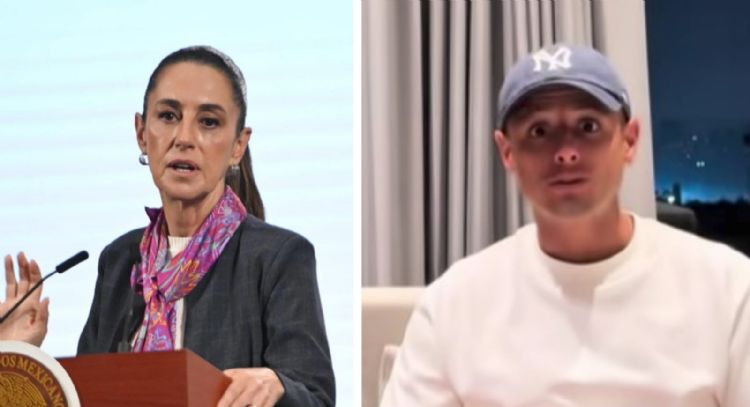 Sheinbaum critica declaraciones del "Chicharito": "Es una idea muy machista"