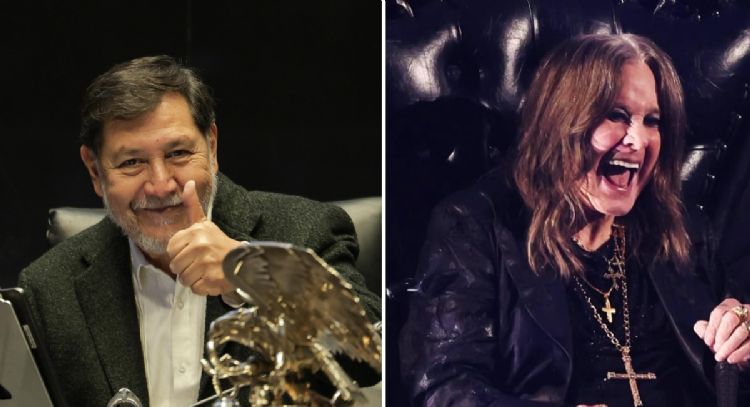 De pie y con un minuto de aplausos, el Congreso de la Unión honra a Ozzy Osbourne (Video)
