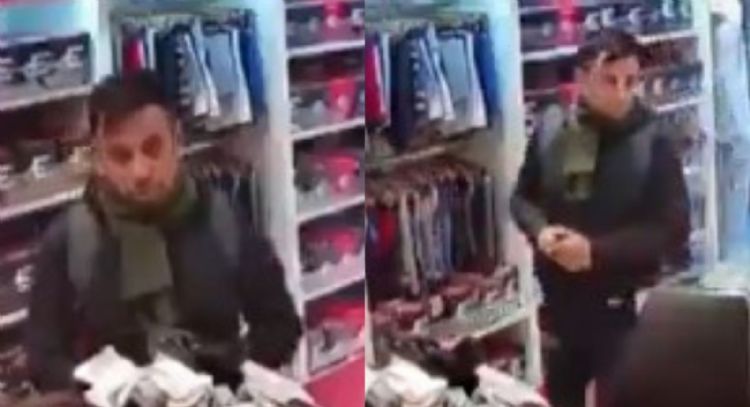 "Con todo respeto, vengo a robar": así asaltó una tienda de ropa interior