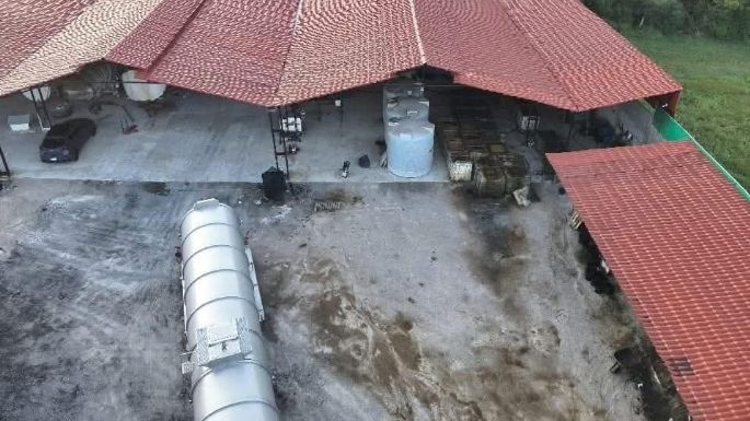 Desmantelan centro huachicolero y de tala ilegal en Tres Marías, Morelos