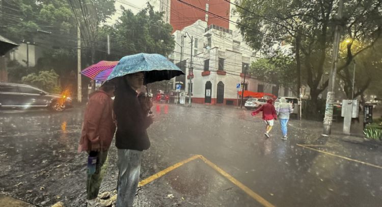 Alerta por lluvias hoy jueves en la CDMX: auguran granizo en 11 alcaldías en la tarde y noche