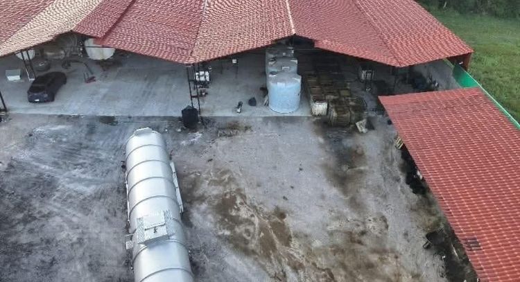 Desmantelan centro huachicolero y de tala ilegal en Tres Marías, Morelos