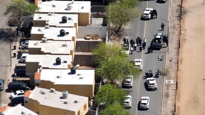 Con apoyo de drones, capturan a dos hombres en Hermosillo; robaron una motocicleta