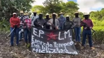 Surge el Ejército Purépecha en Michoacán; dice ir contra el crimen organizado (Video)
