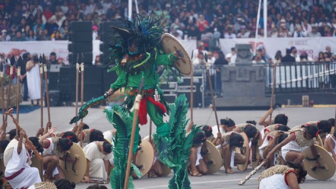 Sheinbaum conmemora, por segunda ocasión, los 700 años de la fundación de Tenochtitlan