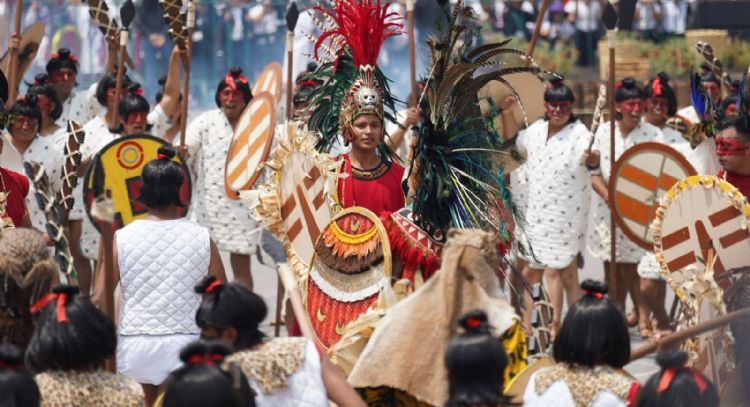 Sheinbaum conmemora, por segunda ocasión, los 700 años de la fundación de Tenochtitlan
