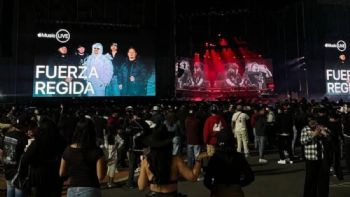Los "tumbados" de Fuerza Regida presentes ante 65 mil personas en la CDMX