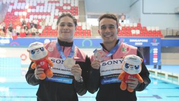 Dos platas para México en clavados sincronizados del Mundial de Deportes Acuáticos