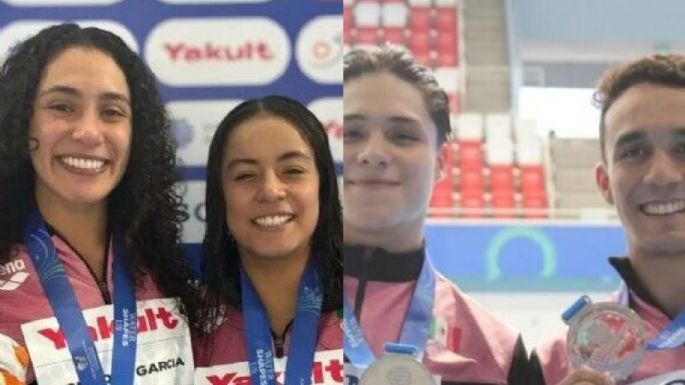 Dos platas para México en clavados sincronizados del Mundial de Deportes Acuáticos