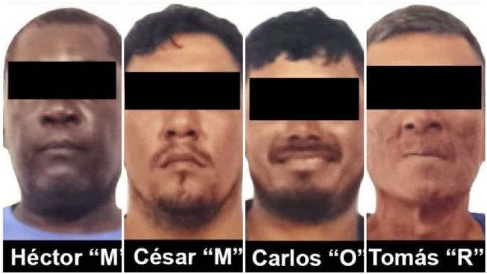 Detienen en Chiapas a cuatro hombres que transportaban media tonelada de cocaína en alta mar