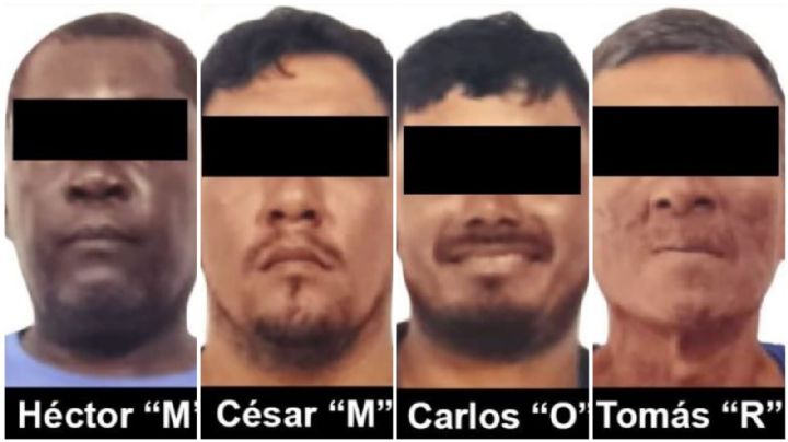 Detienen en Chiapas a cuatro hombres que transportaban media tonelada de cocaína en alta mar