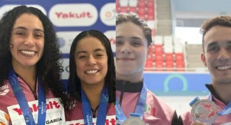Dos platas para México en clavados sincronizados del Mundial de Deportes Acuáticos