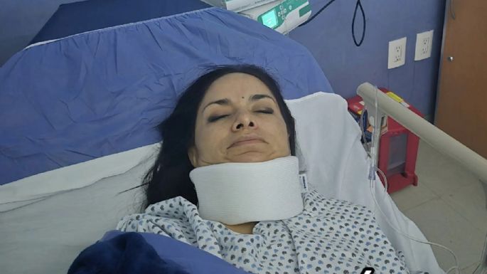 #LadySears lanza escultura contra una mujer en la cabeza y la manda al hospital