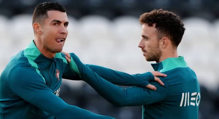 Así reaccionó Cristiano Ronaldo a la muerte de Diogo Jota, su compañero de selección