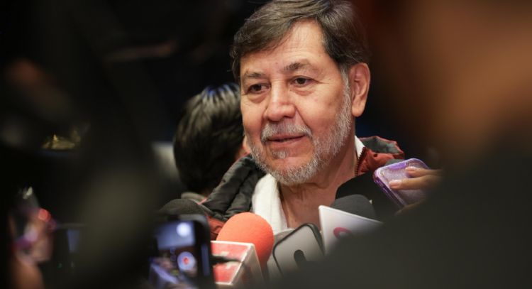 Fernández Noroña se despide de la presidencia del Senado