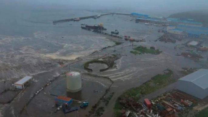 Sheinbaum descarta daños en México tras alerta de tsunami por sismo en Rusia