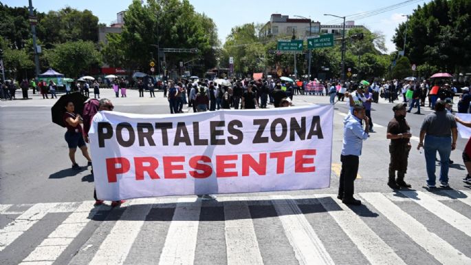 Megabloqueo de comerciantes frena jornadas de abasto popular; las consideran “actos de campaña”