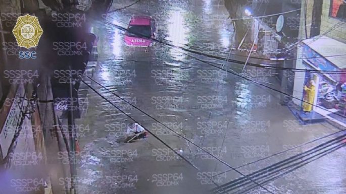 Caos por lluvias en CDMX; inundaciones, encharcamientos y suspensión en transporte (Video)