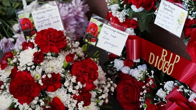 La familia de Diogo Jota se reúne para el velatorio tras el accidente fatal