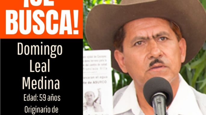Desaparece Domingo Leal Medina, defensor del agua y la tierra en Morelos