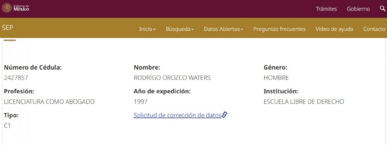 Rodrigo Orozco Waters