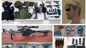 Foto ilustrativa de la nota titulada: Detienen a estadunidense con armas largas y credencial de la CIA en Edomex