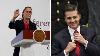 “Estuvo medio tremendo”: Sheinbaum sobre el presunto soborno a Peña Nieto por caso Pegasus