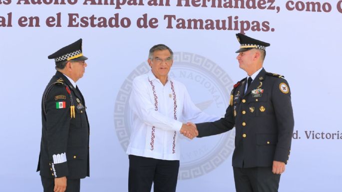 Guardia Nacional, determinante para mantener la gobernabilidad y la paz en Tamaulipas: Gobernador