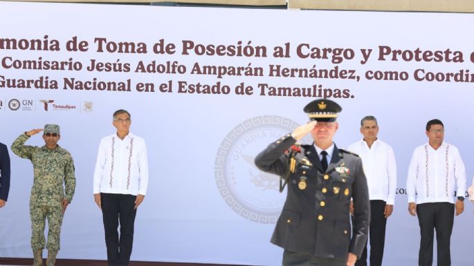Guardia Nacional, determinante para mantener la gobernabilidad y la paz en Tamaulipas: Gobernador