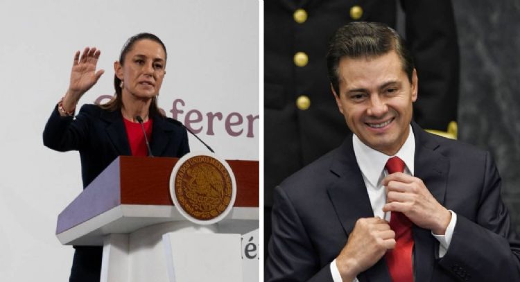 “Estuvo medio tremendo”: Sheinbaum sobre al presunto soborno a Peña Nieto por caso Pegasus