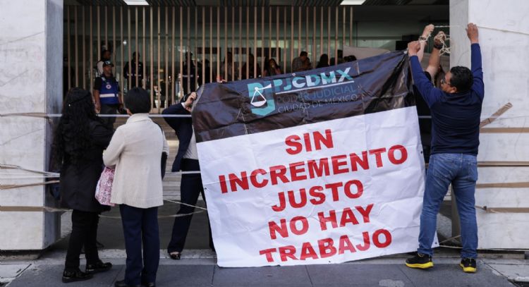 Pese a acuerdo, trabajadores del Poder Judicial de la CDMX mantienen cerrados inmuebles