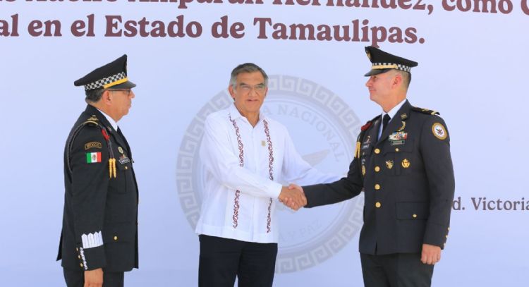 Guardia Nacional, determinante para mantener la gobernabilidad y la paz en Tamaulipas: Gobernador